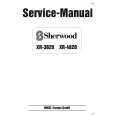 SHERWOOD XR4820 Instrukcja Serwisowa