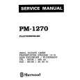 SHERWOOD PM-1270 Instrukcja Serwisowa